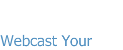Webcast Your Wedding!